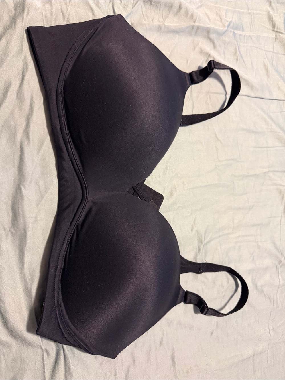 Torrid Black T-Shirt Bra with Light Padding - 40DDD